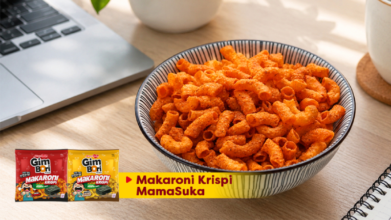 Makaroni Mamasuka! Cemilan yang Cocok Temanin Kerja saat Ngantuk